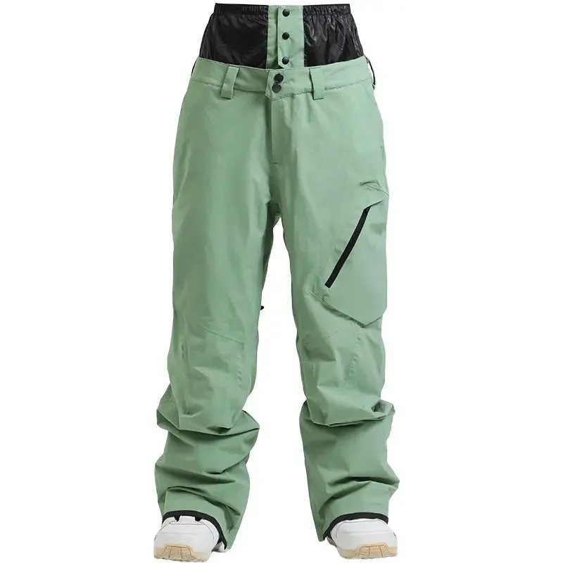 2025 Outdoor Ski Overalls Pants Men Snow Insulated Pants