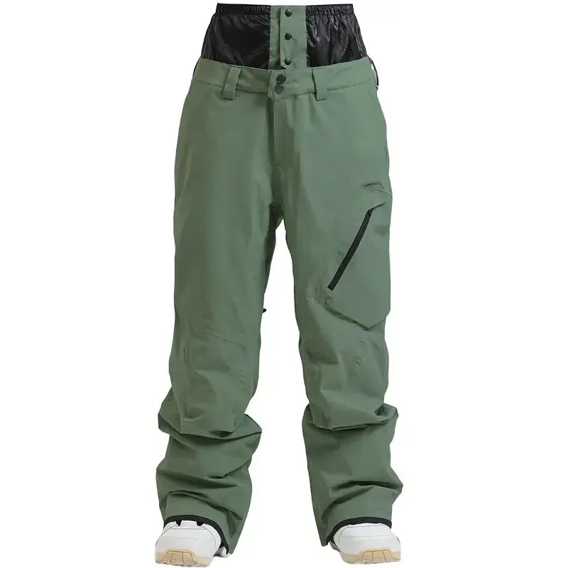 2025 Outdoor Ski Overalls Pants Men Snow Insulated Pants