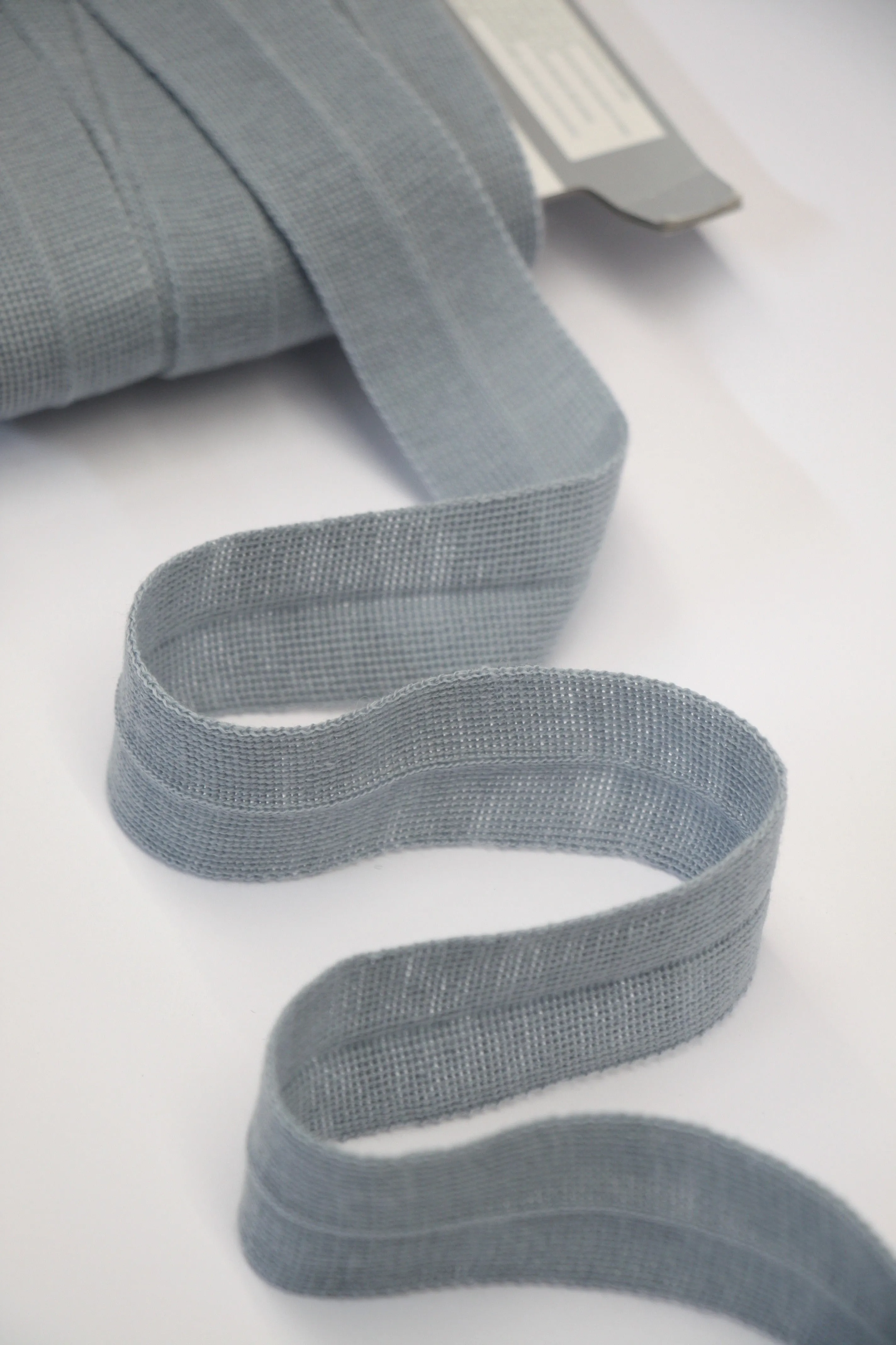 30mm Wool Binding - Silver Grey