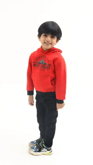 Boys Mount Everest Graphic Kids Hoodie