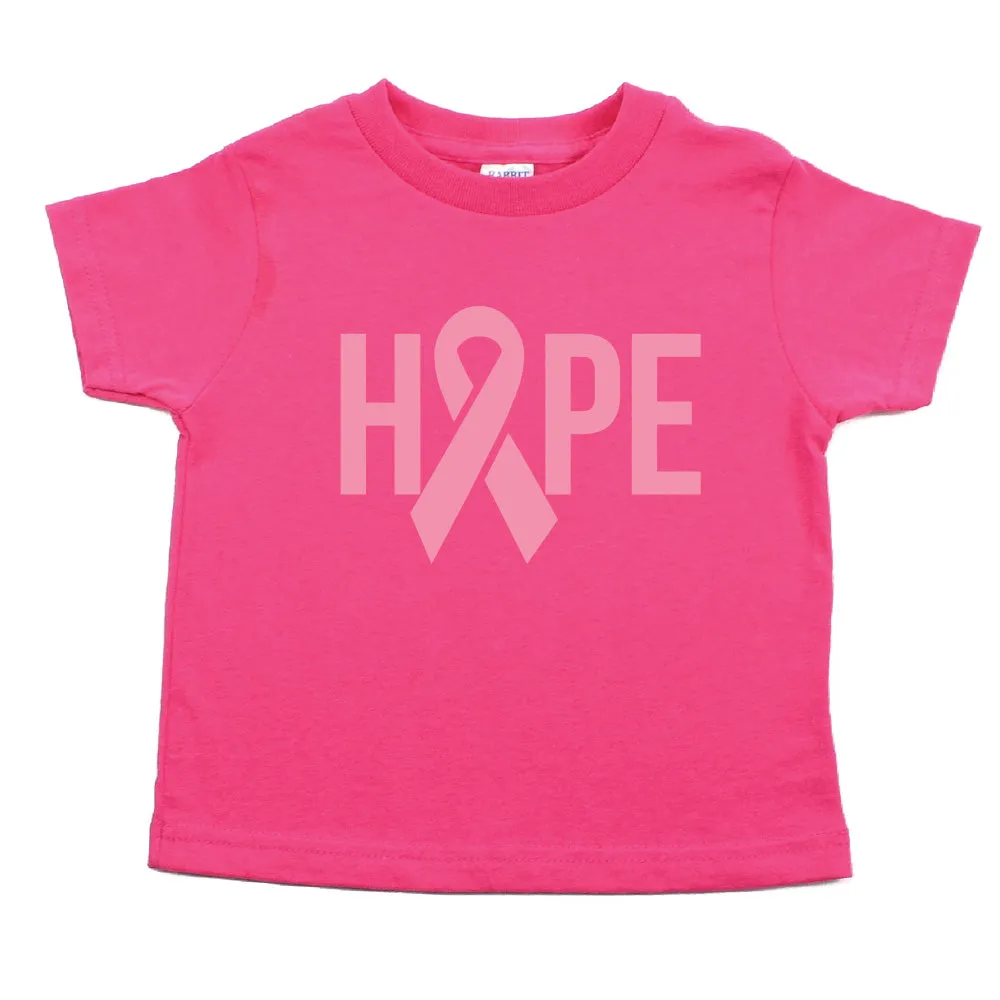 Breast Cancer Awareness Hope Toddler T-Shirt