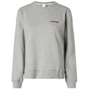 Calvin Klein Modern Cotton Sleepwear Sweatshirt - Grey Heather