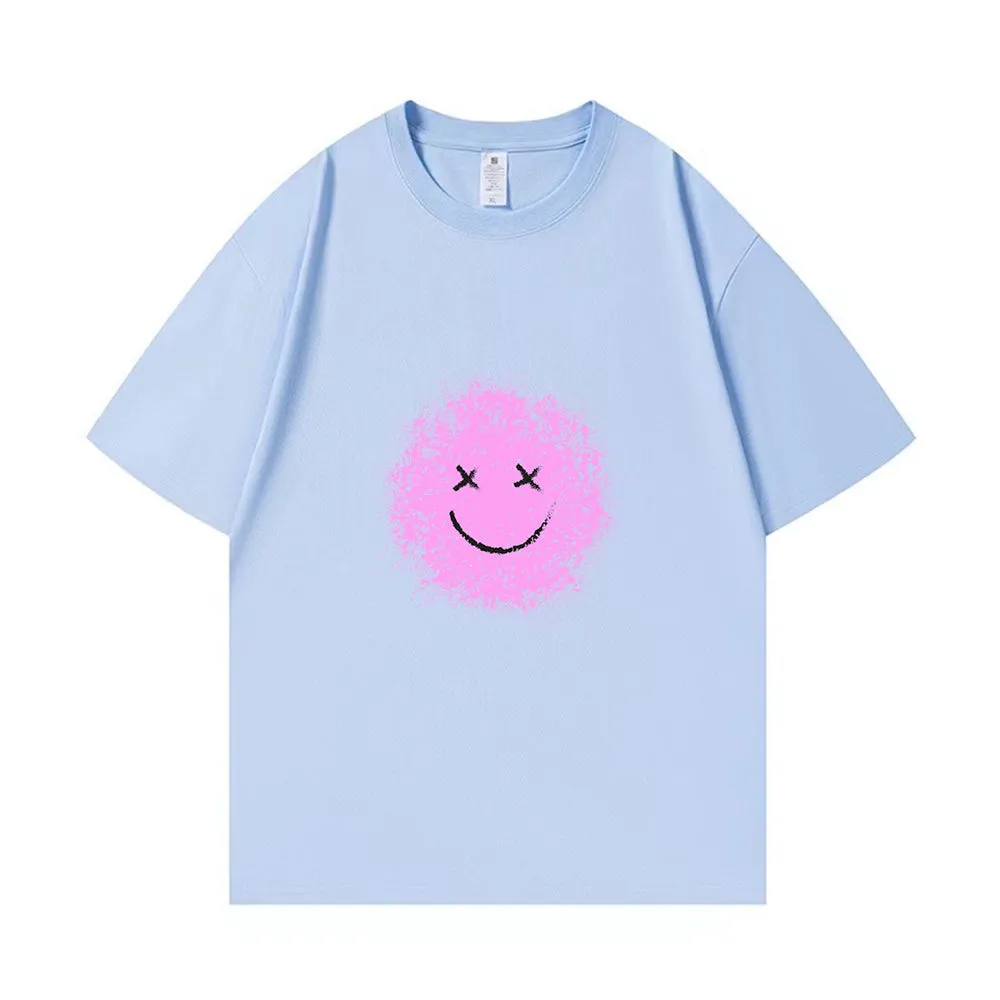 Creative Pink Smiley Face T-Shirts, Hoodies, Sweatshirts