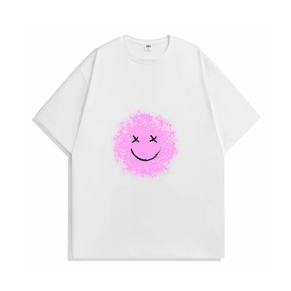 Creative Pink Smiley Face T-Shirts, Hoodies, Sweatshirts