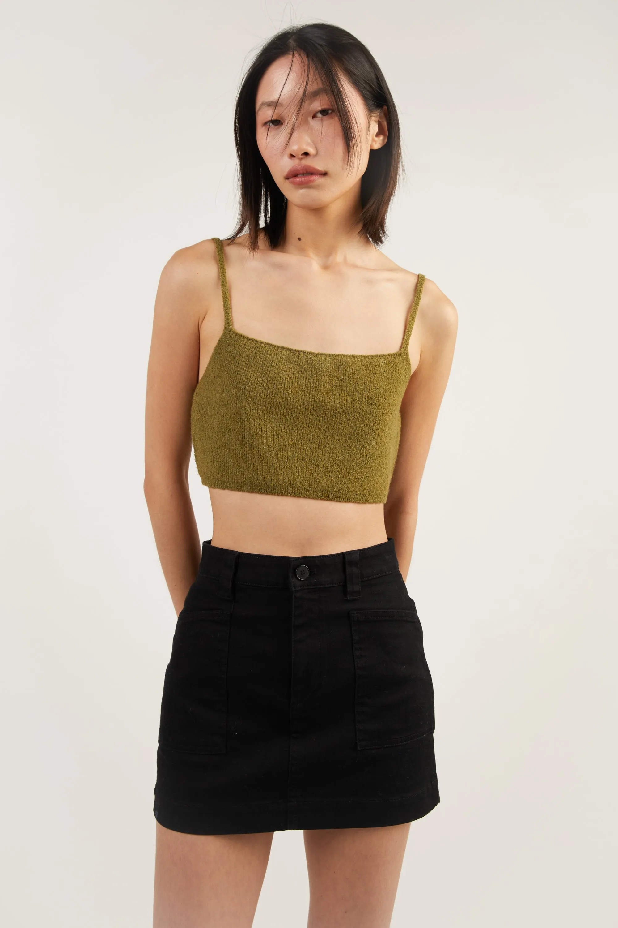 CROPPED SWEATER TANK