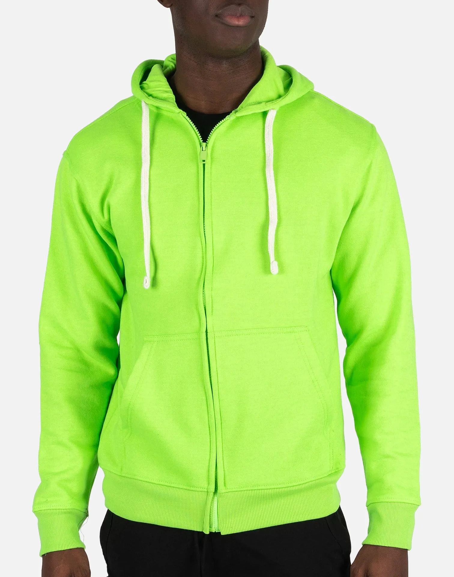 DH Essentials Basic Full Zip Fleece Hoodie