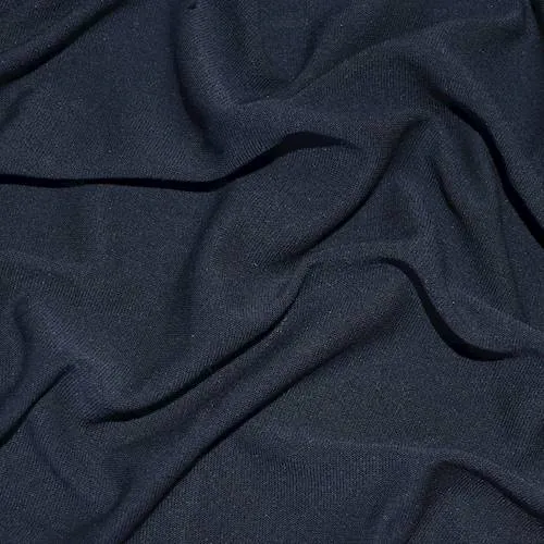 Dusty Blue Rayon Tissue Jersey Knit Fabric