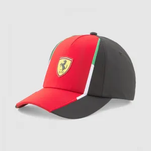 Ferrari Ferrari Replica Team Baseball Cap Jr Rosso Corsa