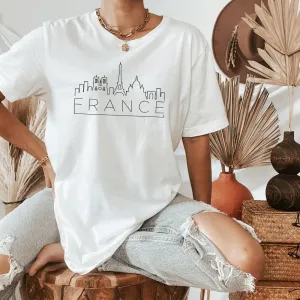 France Landmarks Shirt