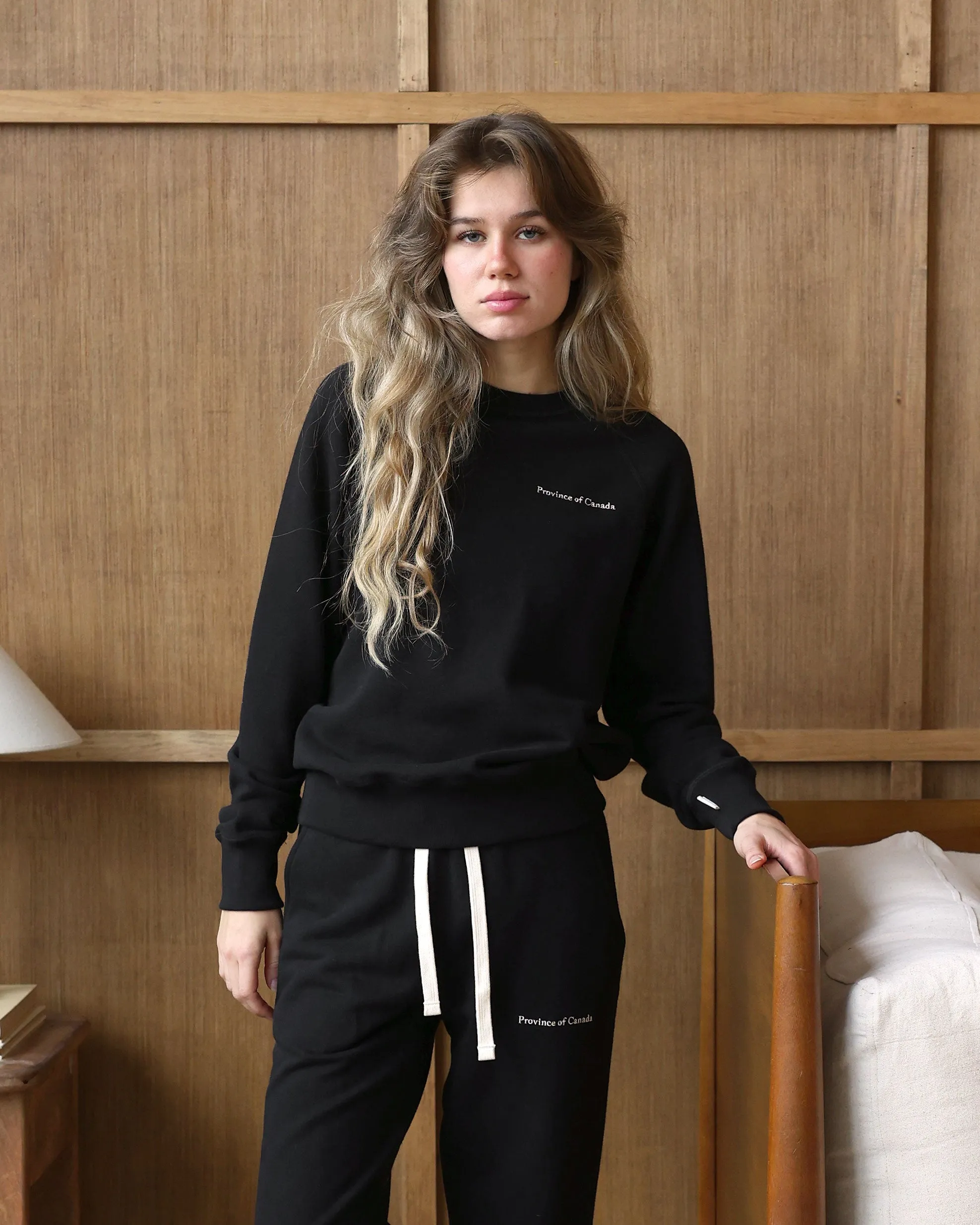 French Terry Sweatshirt Black - Unisex