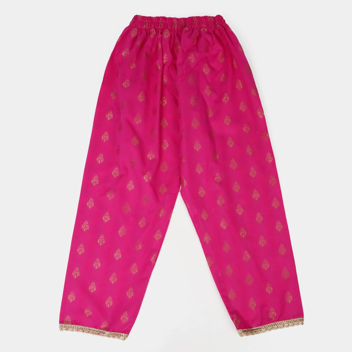 Girls Cotton 2Pcs Suit Gul Naar - Magenta