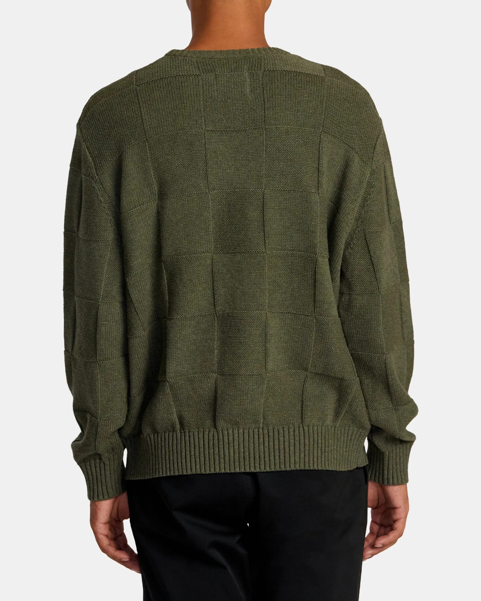 Hi Grade Boro Sweater - Olive Heather