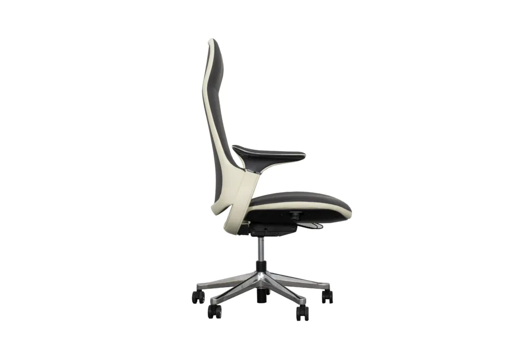 High-Back Swivel And Height Adjustable Office Chair H09-Qxp Grey