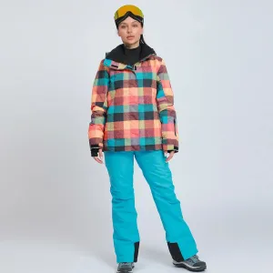 HOTIAN Women's Ski Suits Snowboard Jacket and Pants Set