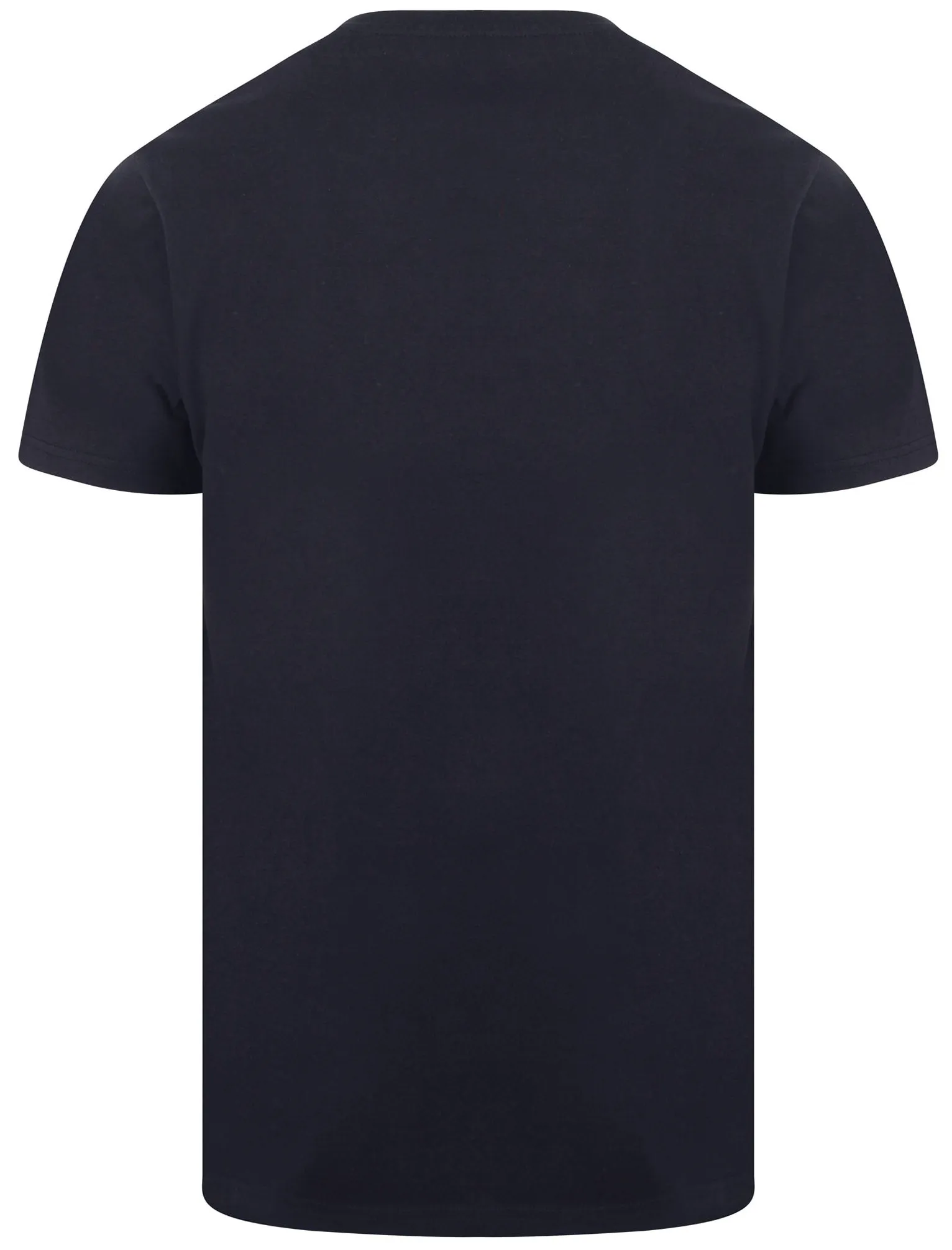 Kinsley Basic Cotton Crew Neck T-Shirt In Navy - South Shore