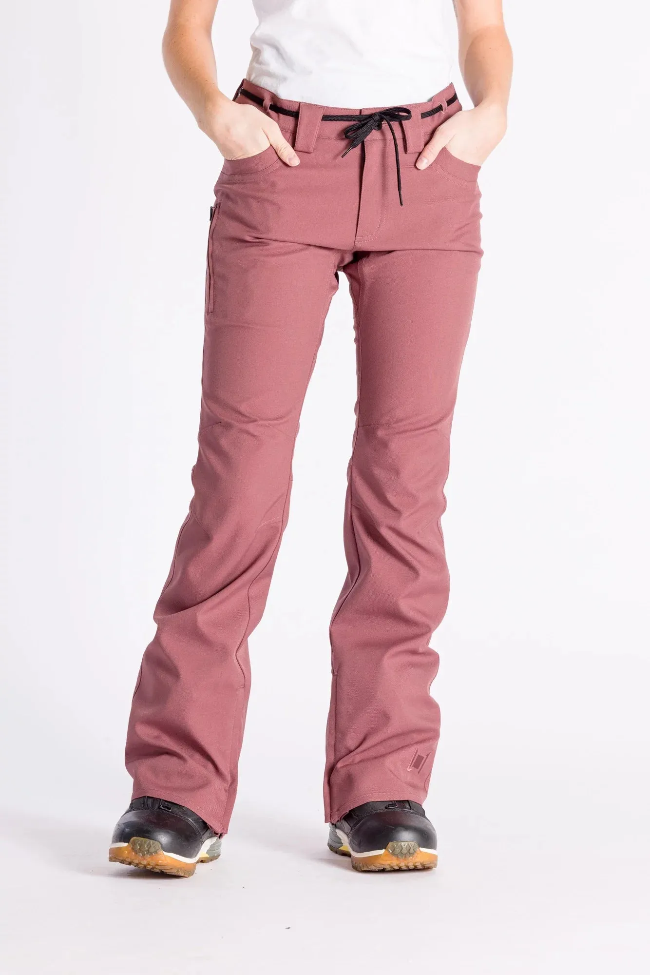 L1 Heartbreaker Twill Womens Pants Burnt Rose