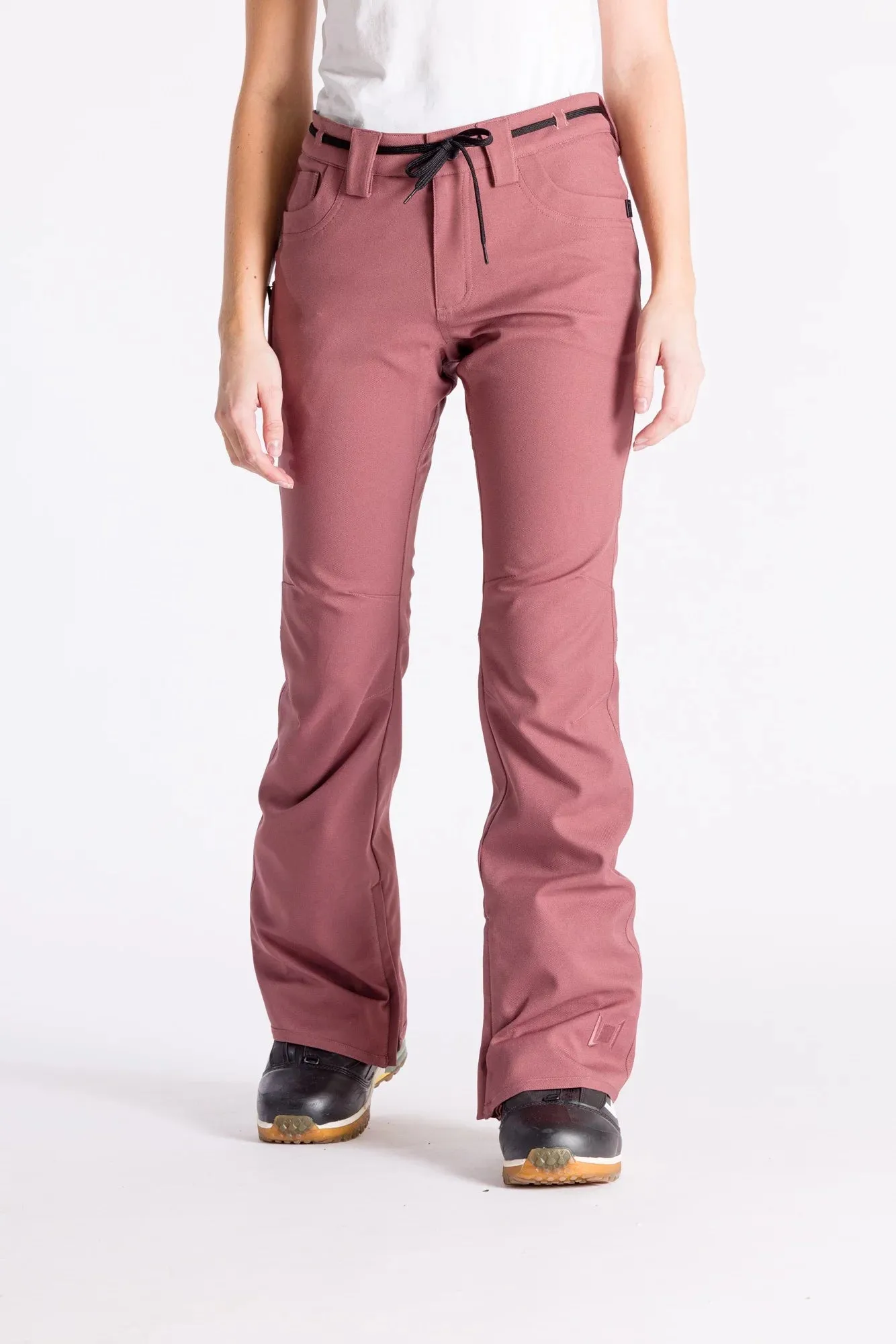 L1 Heartbreaker Twill Womens Pants Burnt Rose