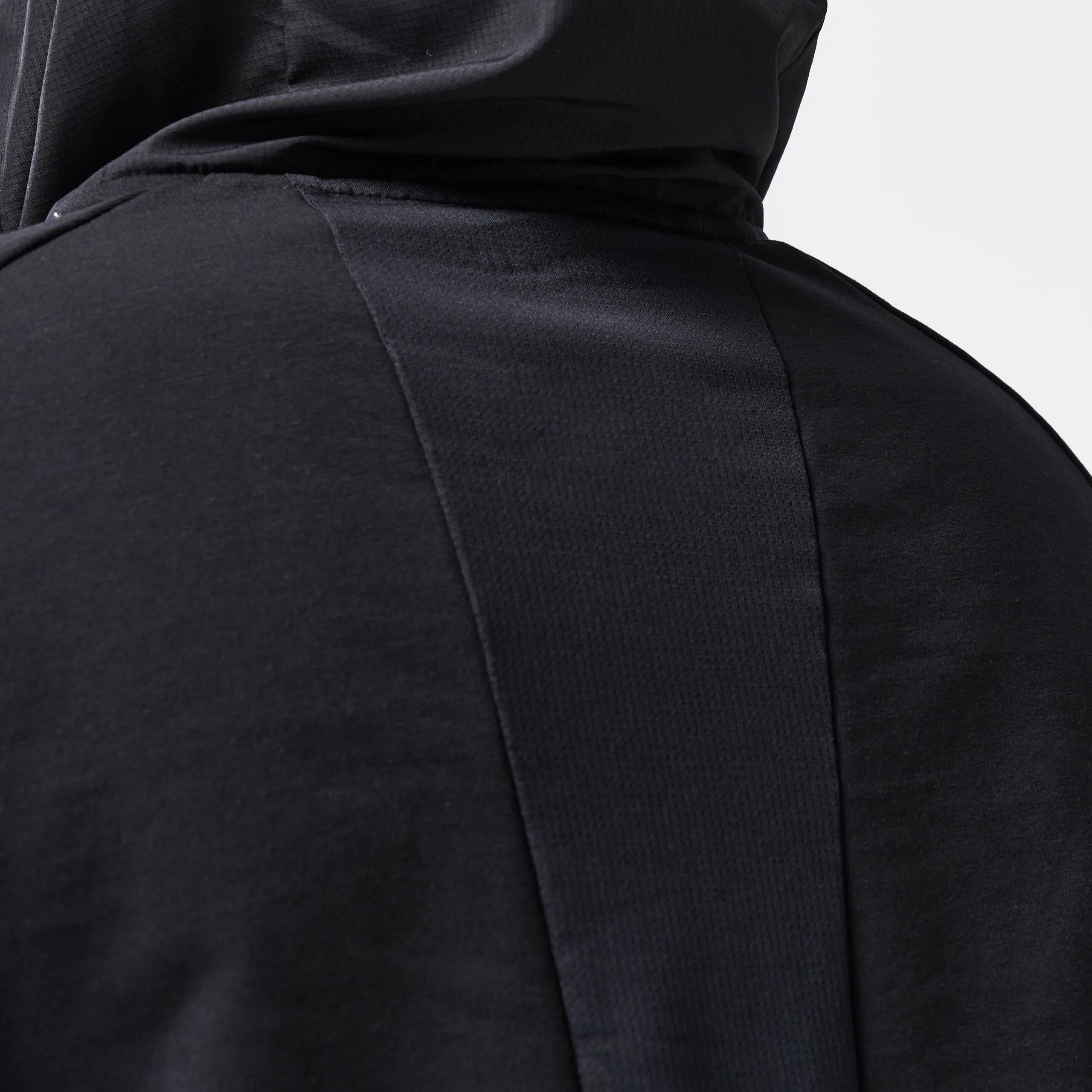 LAB360º Vented Crop Hoodie - Black