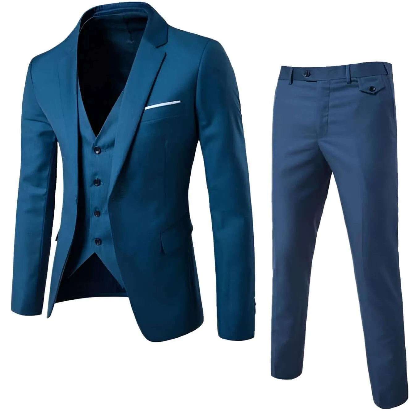 Men's 3 Piece Suits Slim Fit