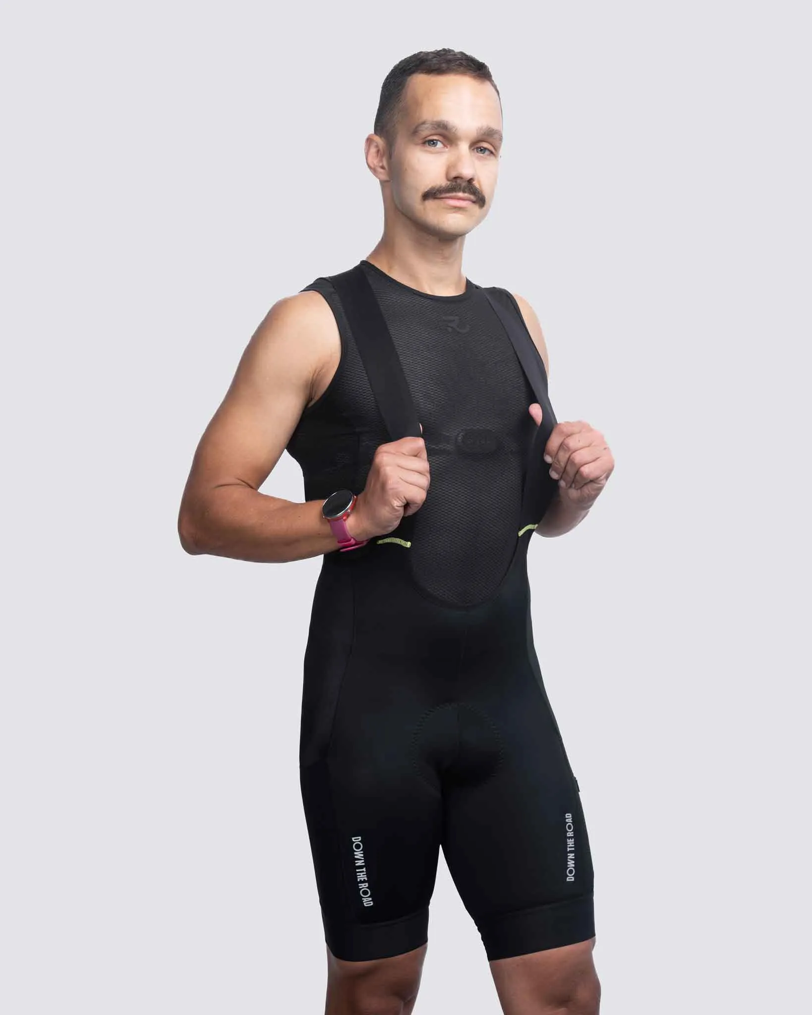 Men's Gravel Cargo Bibs - Base Black