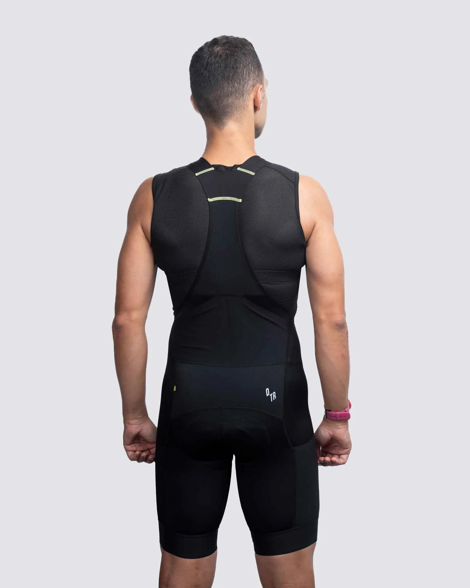 Men's Gravel Cargo Bibs - Base Black