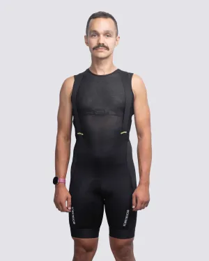 Men's Gravel Cargo Bibs - Base Black