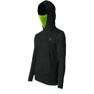 Midnight Topo Hooded Long-Sleeve w/ Green Gaiter