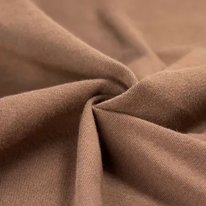 Mocha | 100% Cotton Fine-Wale Rib - SKU 7647 #S110