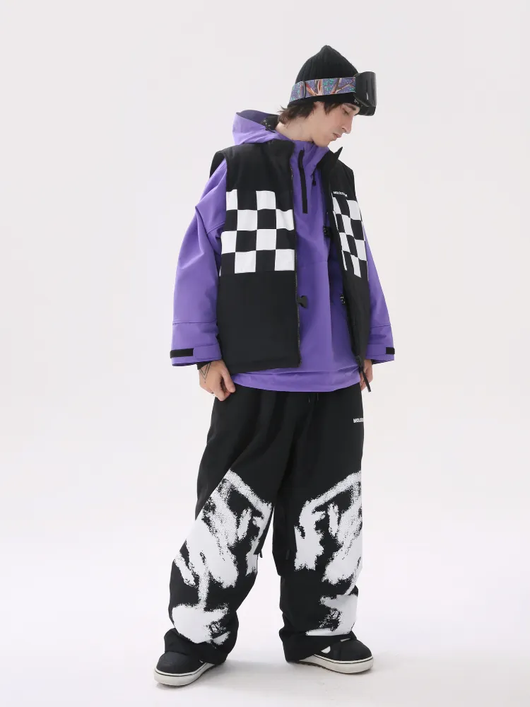 Molocoster 3L Graffiti Snow Pants - Unisex