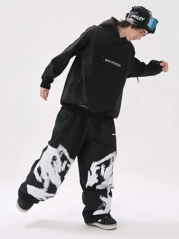 Molocoster 3L Graffiti Snow Pants - Unisex