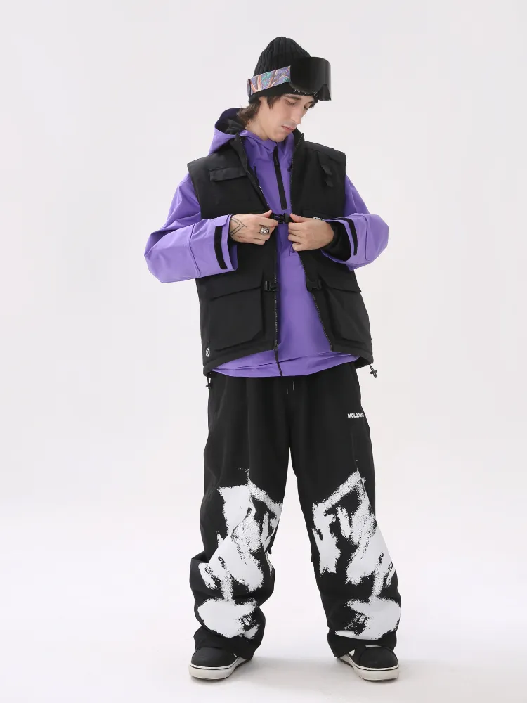 Molocoster 3L Graffiti Snow Pants - Unisex