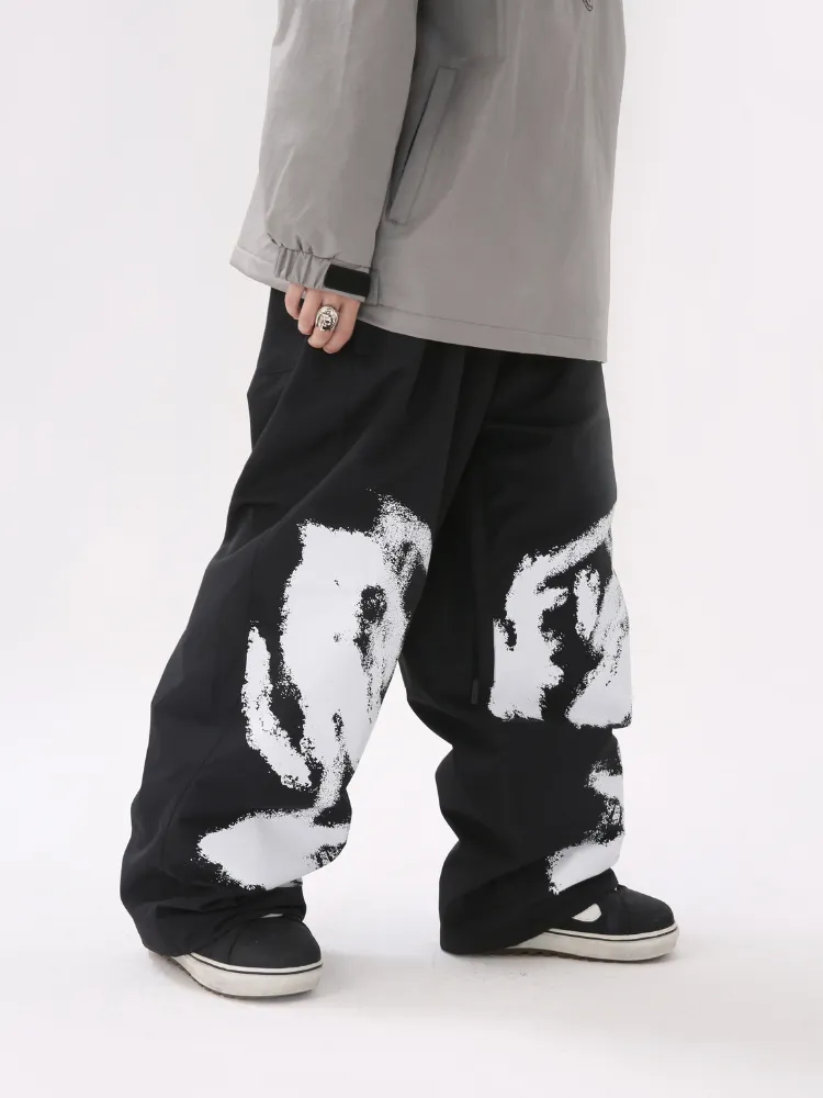 Molocoster 3L Graffiti Snow Pants - Unisex