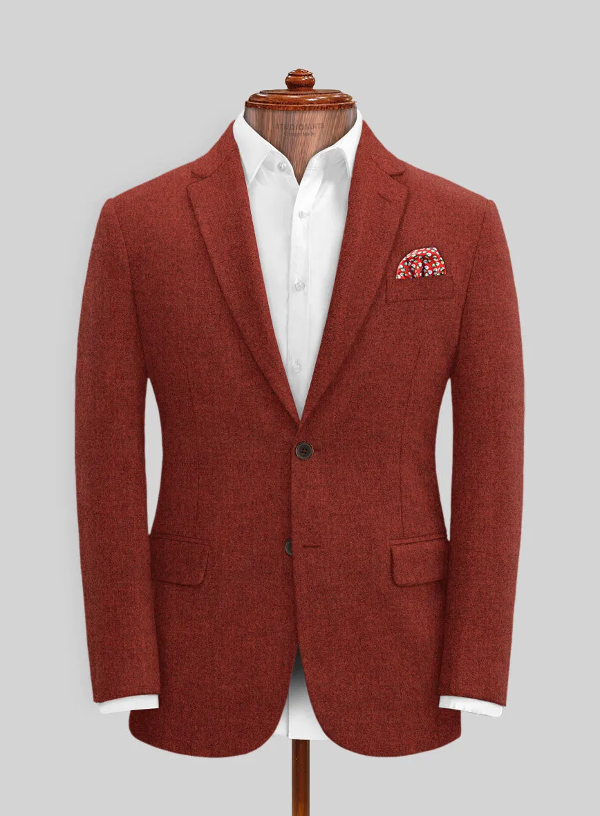 Naples Sundowner Rust Tweed Suit