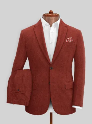 Naples Sundowner Rust Tweed Suit