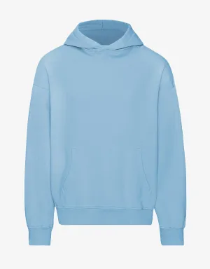 Organic Oversized Hood - Seaside Blue