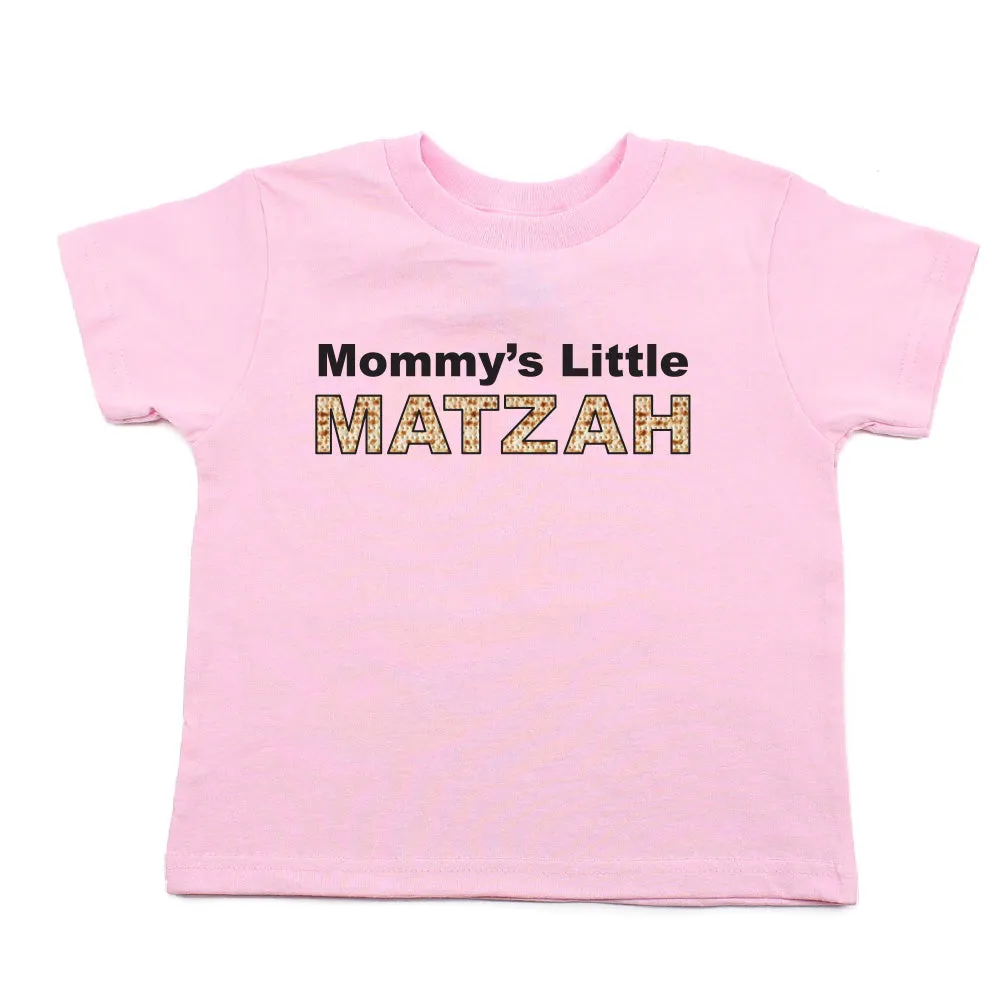 Passover Mommy's Little Matzah Toddler Short Sleeve T-Shirt