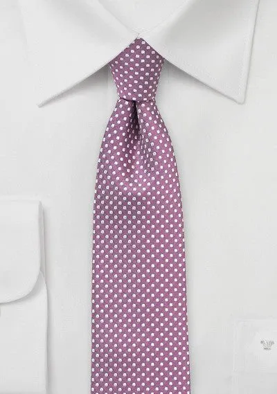 Raspberry Pin Dot Necktie