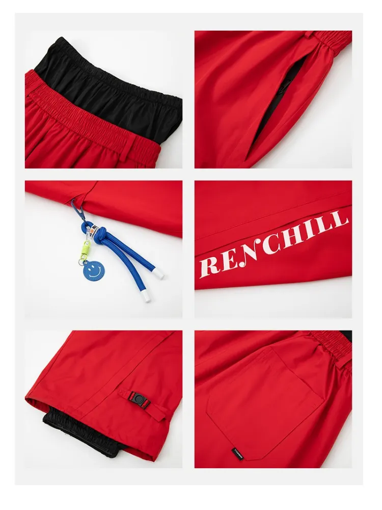 RenChill Cherry Bomb Baggy Snow Pants - Unisex