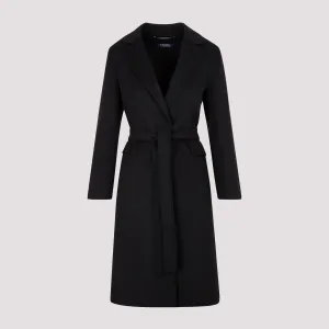 'S Max Mara Polly Tie Belt Coat