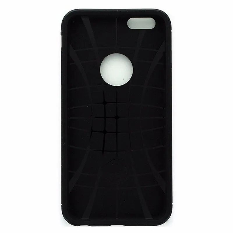 Spigen Slim Armor Case for iPhone 6s Plus/6 Plus - Gunmetal Gray / Black