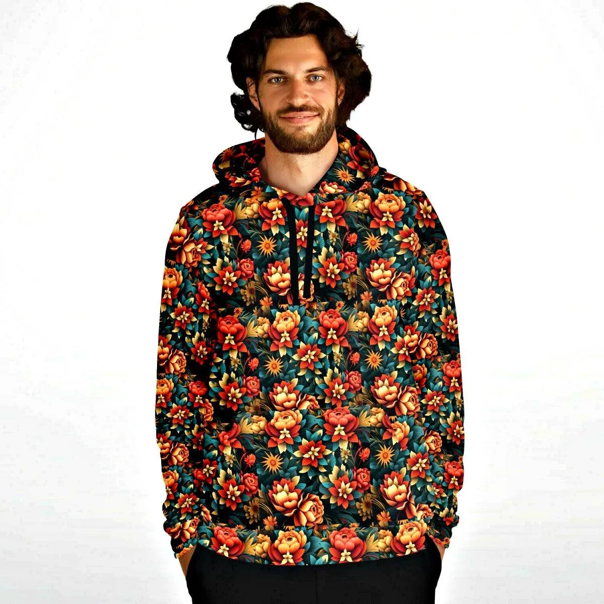 Spring Flowers Athletic Hoodie