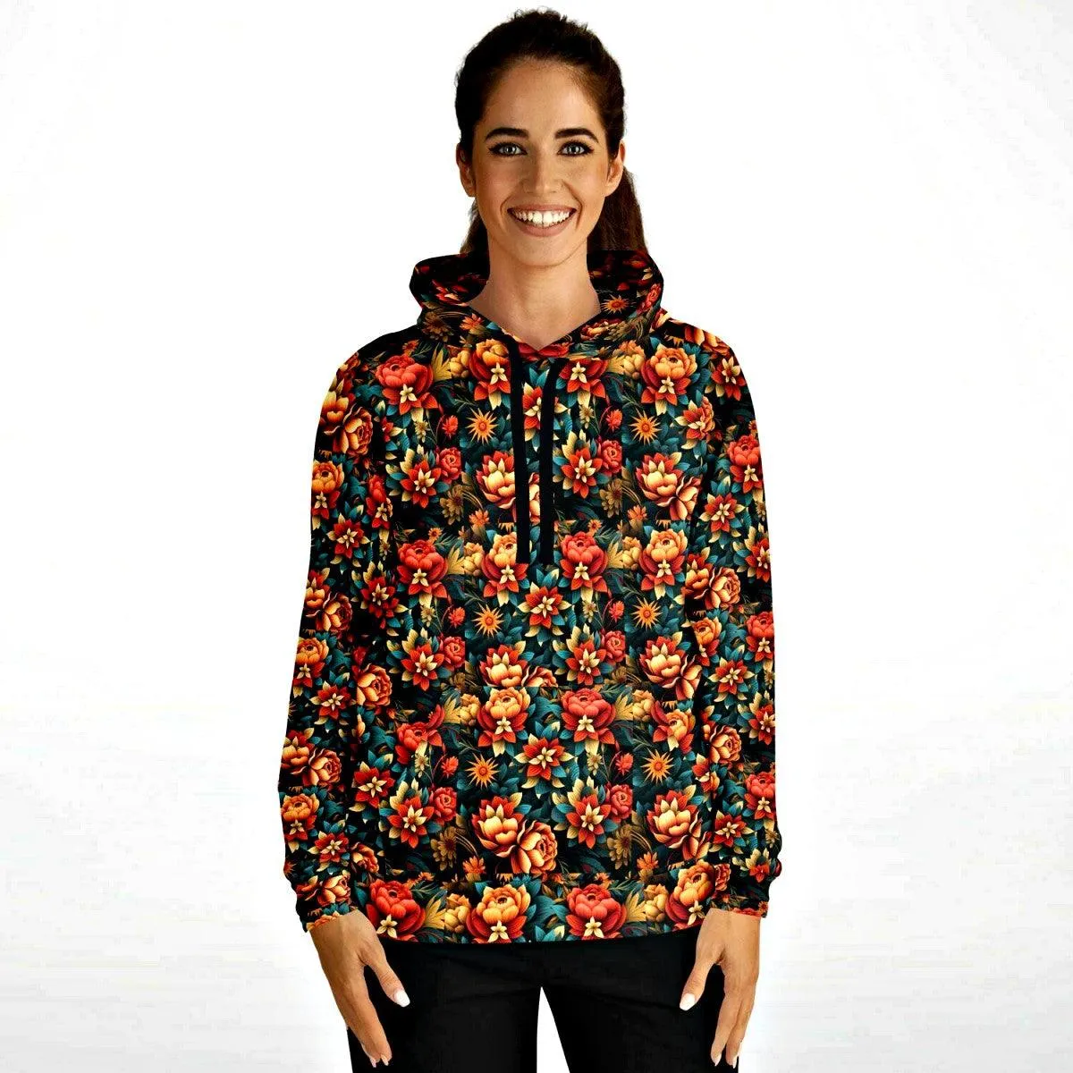 Spring Flowers Athletic Hoodie