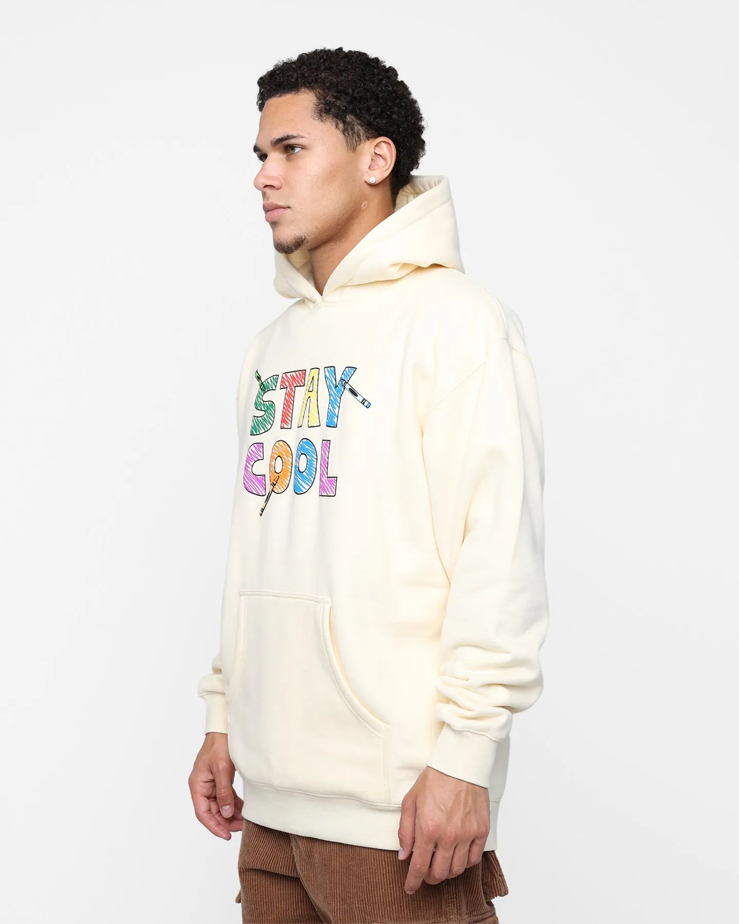 STAYCOOLNYC Crayon Hoodie Cream