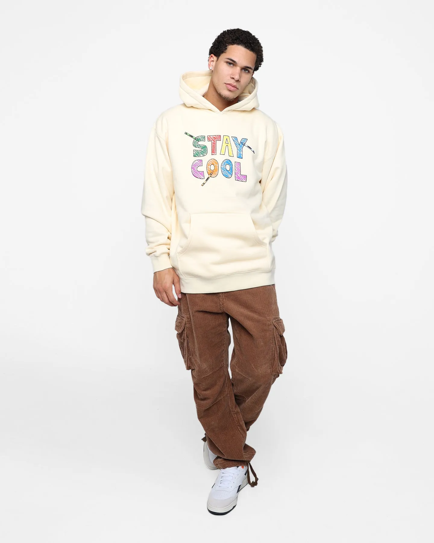 STAYCOOLNYC Crayon Hoodie Cream