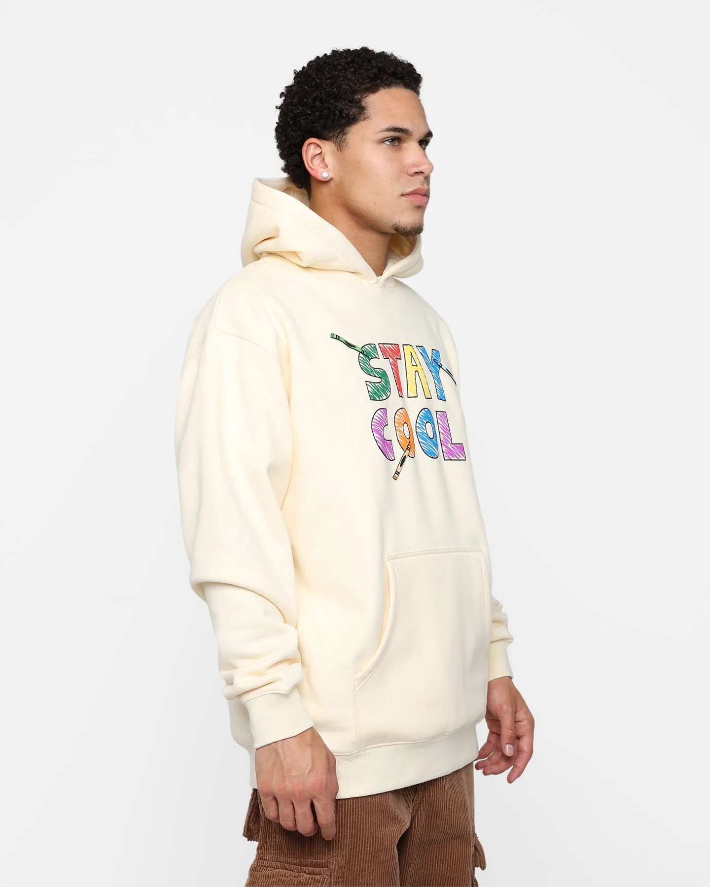 STAYCOOLNYC Crayon Hoodie Cream