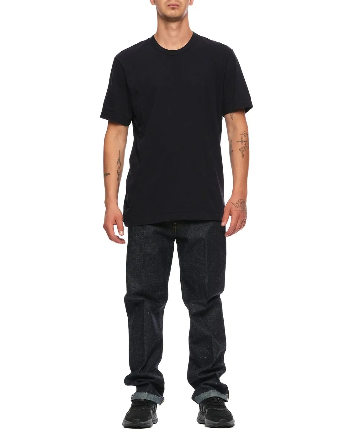 T-shirt man MLJ3311 BLK JAMES PERSE